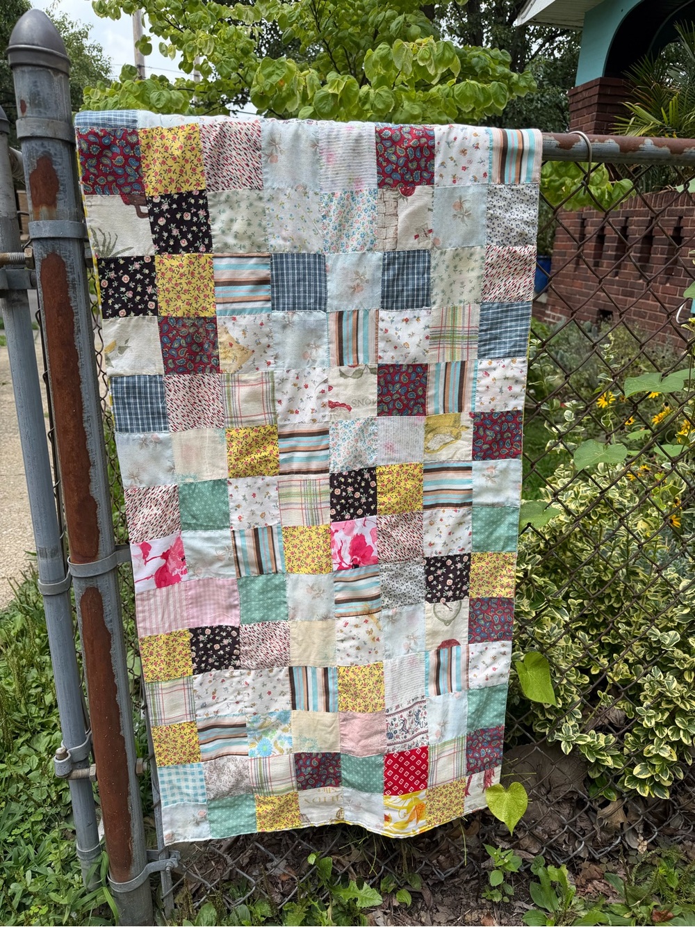 Vintage Patchwork Quilt Table Runner
